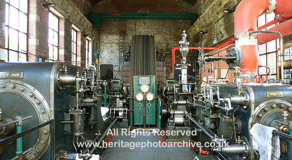 HRS 850 Bancroft mill engine front