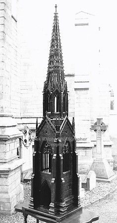 Bolton, Lever Bridge, Darcy Lever,  St Stephen & All Martyrs, spire model