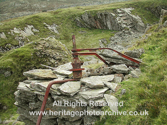 HRS 1113 Winding axle Cwt y Bugail quarry