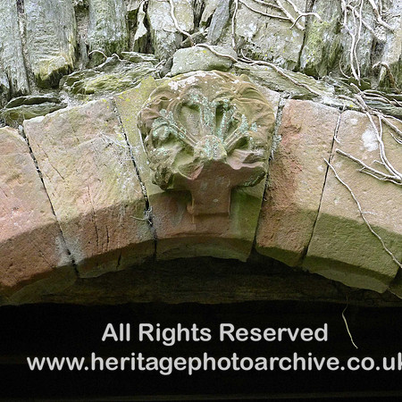 HRS 2016 Hawkshead courthouse lion motif over arch