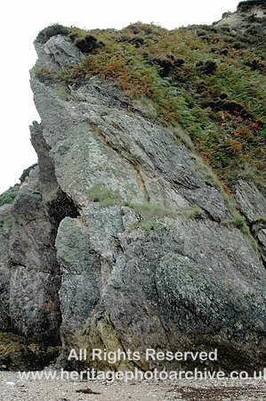 HRS 901  Porth Wen brickworks, local rocks
