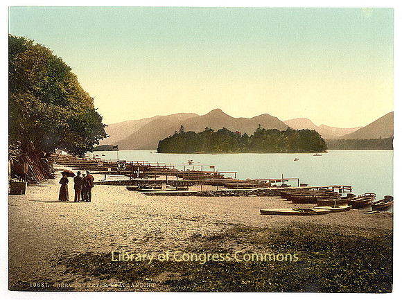 Derwentwater, boat landing