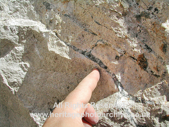 HRS 7599 Halkyn, Pant Quarry galena stringer