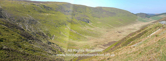HRS 45 Foel Goch Cwm Hirnant u-shaped valley