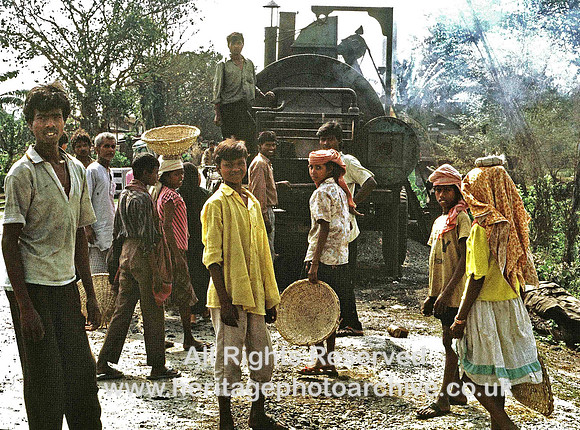 HRS 962 Siliguri, Indian road workers 1995