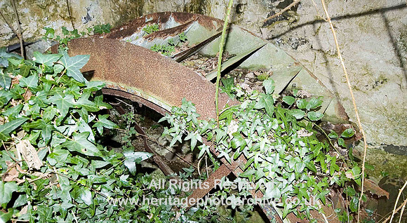 HRS 404 Bodorgan, cornmill waterwheel