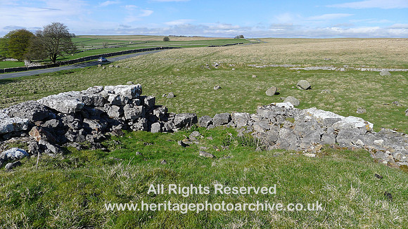 HRS 9252 Great Asby Scar, Blasterfield lime kiln top charging point NGR NY 633 116