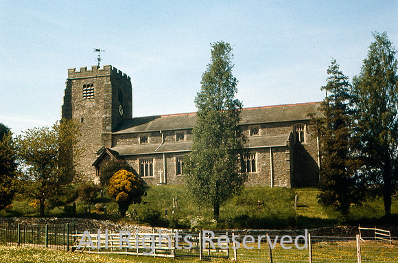 Whittington Church, Lancashire 1975