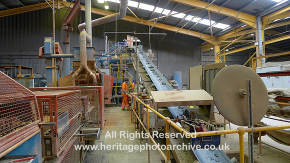 HRS 108900 Claughton brickworks, filler conveyor